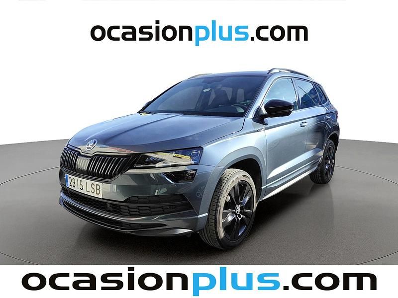 Usado Skoda Karoq SportLine 150 CV (110 kW) 2021 Gris SUV