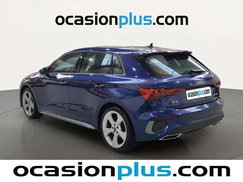 Usado Audi A3 Sportback S-Line 150 CV (110 kW) 2023 Azul Utilitario