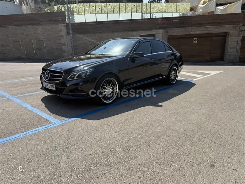 Negro Usado 2014 Mercedes E220 Avantgarde Berlina | 12.200 € (Precio justo) - Imagen 1/4