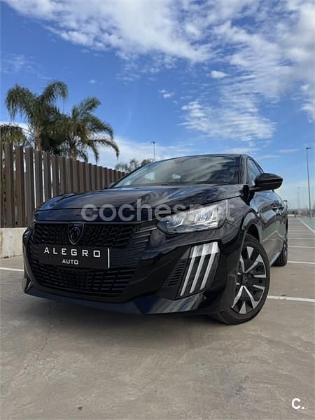 Usado Peugeot 208 Style 100 CV (73 kW) 2025 Negro Utilitario