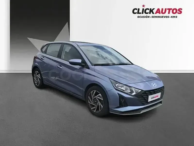 Usado Hyundai i20 84 CV (61 kW) 2025 Azul Utilitario