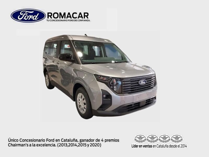Gris Nuevo 2024 Ford Tourneo Courier Titanium Monovolumen | 23.500 € - Imagen 1/4