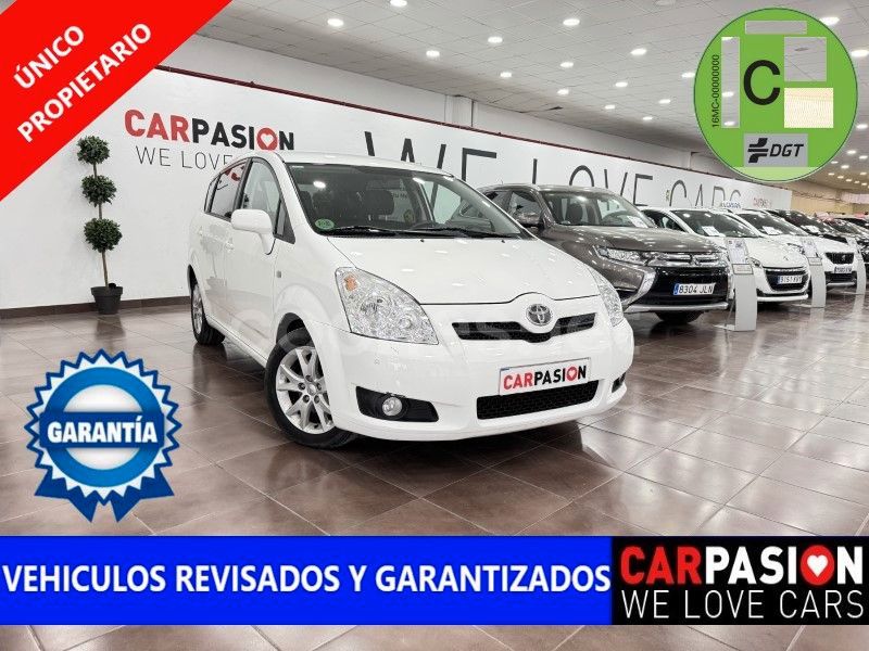 Blanco Usado 2008 Toyota Corolla Verso Luna Monovolumen | 6300 € (Precio justo) - Imagen 1/4