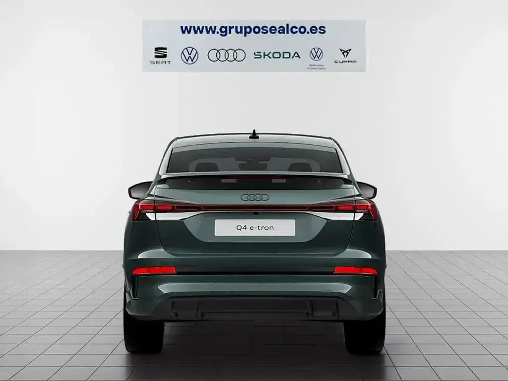 Nuevo Audi Q4 e-tron S-Line 210 kW (286 CV) 2026 Verde SUV