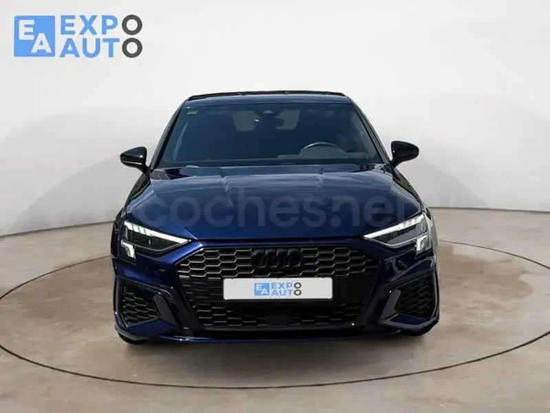 Usado Audi A3 150 CV (110 kW) 2022 Azul Berlina