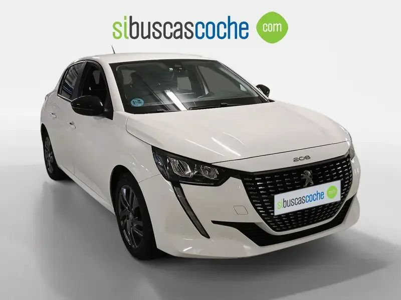 Blanco Usado 2022 Peugeot 208 Active Utilitario | 13.990 € (Precio justo) - Imagen 1/2