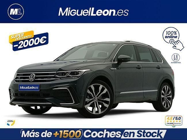 Usado VW Tiguan R-line 149 CV (109 kW) 2023 Gris SUV