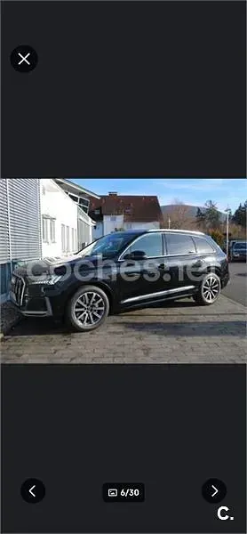 Usado Audi Q7 S-line plus 286 CV (210 kW) 2021 Negro SUV