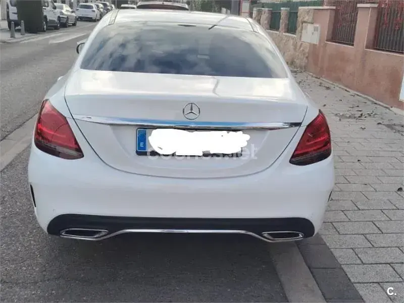 Usado Mercedes C200 170 CV (125 kW) 2019 Blanco Berlina