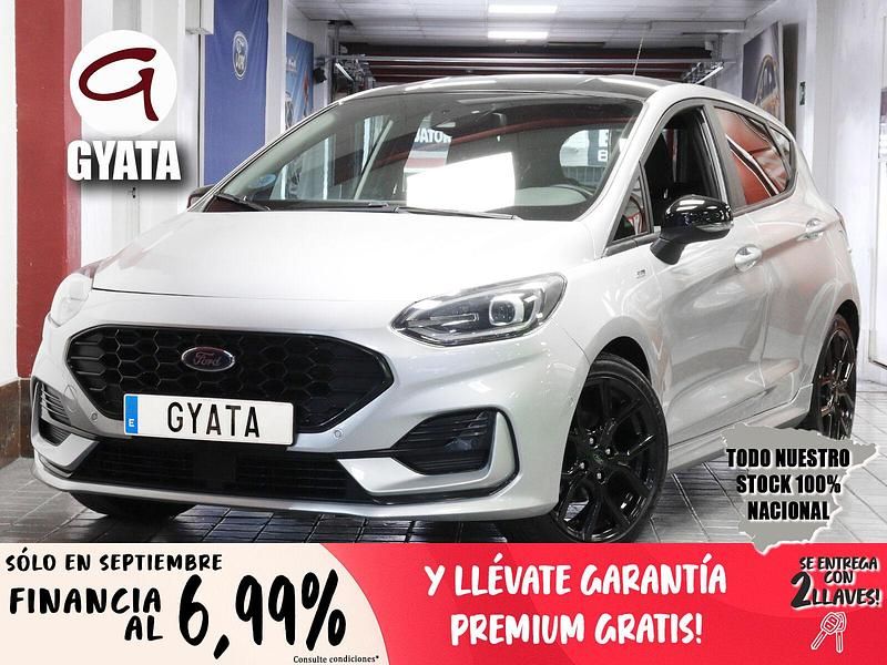 Gris Usado 2023 Ford Fiesta ST-Line Utilitario | 16.490 € (Precio justo) - Imagen 1/4