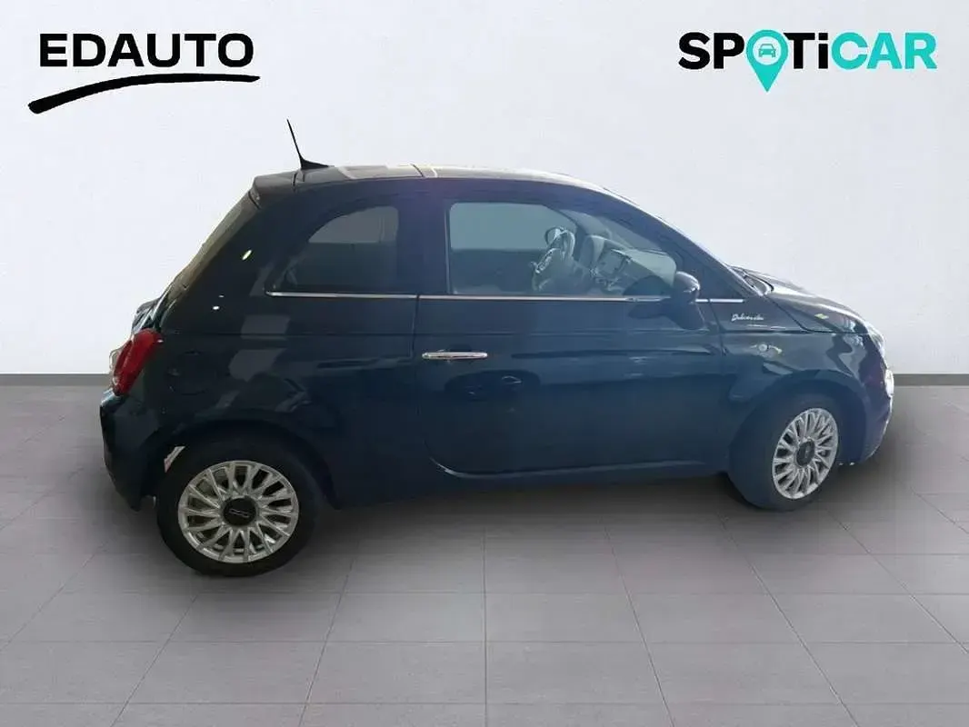 Usado Fiat 500 Dolcevita 69 CV (50 kW) 2022 Azul Utilitario