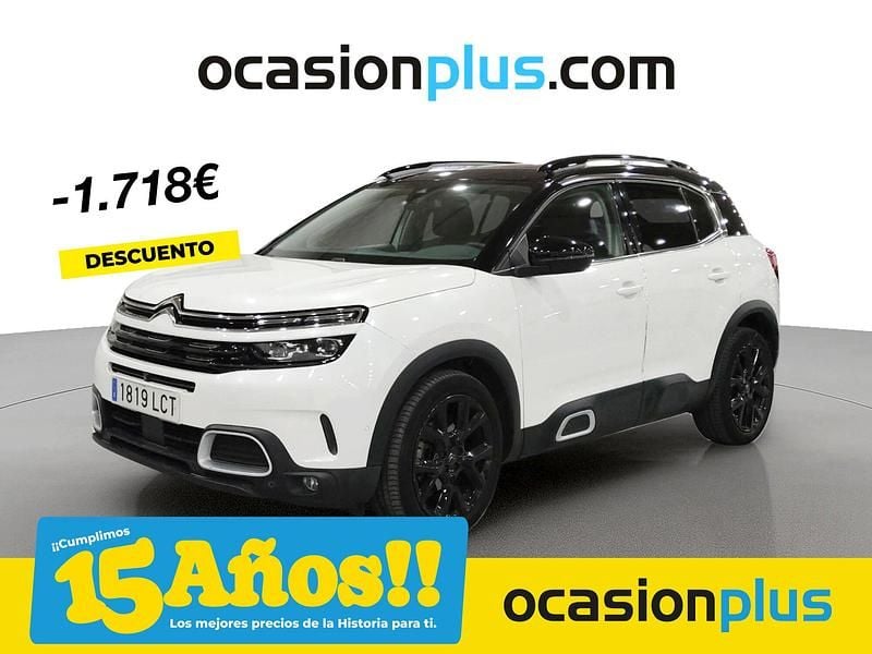 Blanco Usado 2019 Citroën C5 Aircross PureTech SUV | 18.900 € (Precio justo) - Imagen 1/4