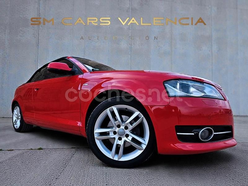 Usado Audi A3 Cabriolet Ambition 125 CV (91 kW) 2011 Rojo Descapotable