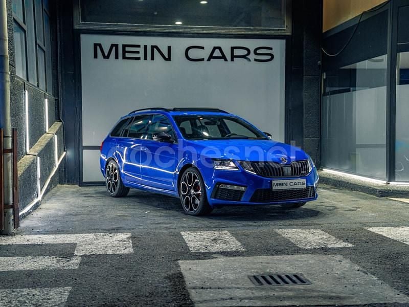Usado Skoda Octavia RS 184 CV (135 kW) 2019 Azul Familiar