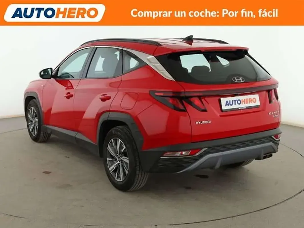 Usado Hyundai Tucson 136 CV (100 kW) 2021 Rojo SUV