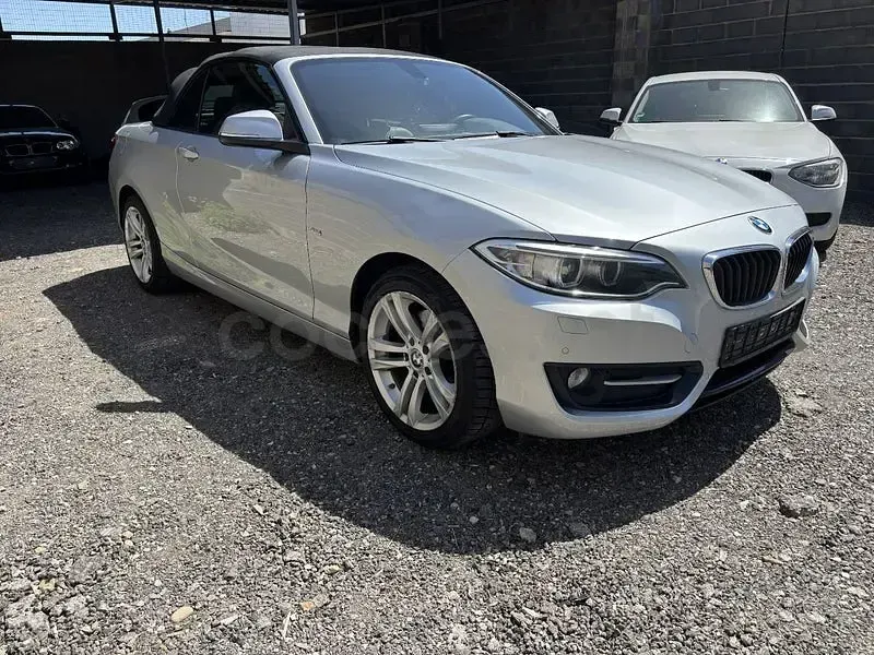 Usado BMW 220 Comfort Edition 190 CV (139 kW) 2016 Gris / plata Descapotable