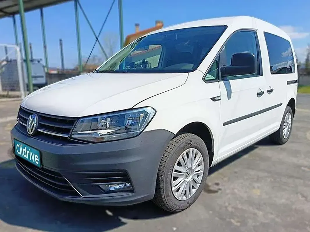 Usado VW Caddy Edition 102 CV (75 kW) 2017 Blanco Monovolumen