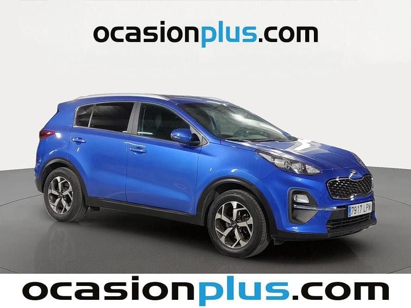 Usado Kia Sportage 136 CV (100 kW) 2021 Azul SUV