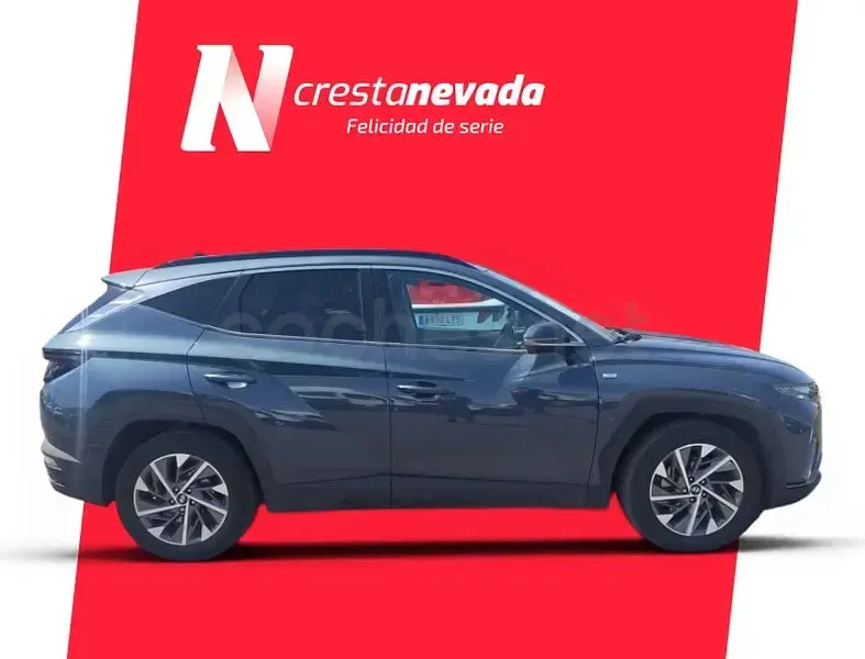 Usado Hyundai Tucson 136 CV (100 kW) 2021 Gris / plata SUV