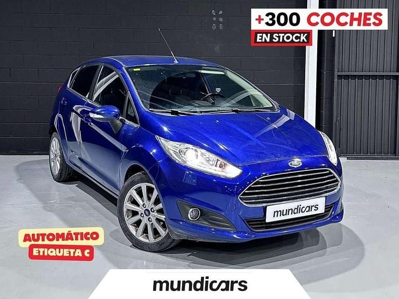 Azul Usado 2016 Ford Fiesta Titanium Utilitario | 11.790 € (Caro) - Imagen 1/4