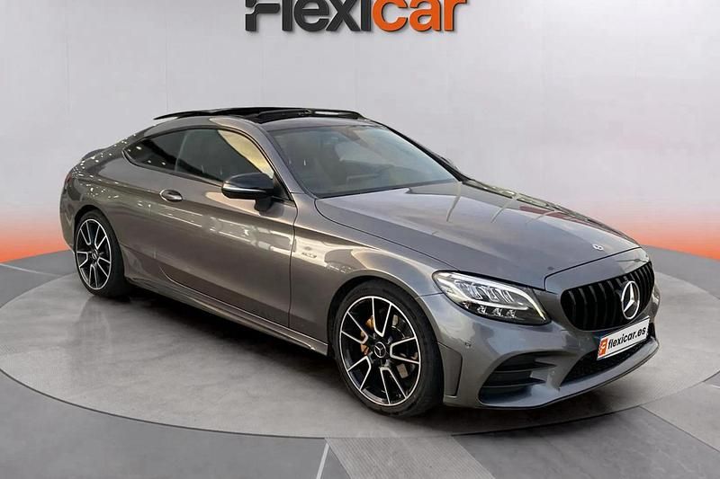 Gris Usado 2018 Mercedes C220 Coupe | 28.490 € (Precio justo) - Imagen 1/4