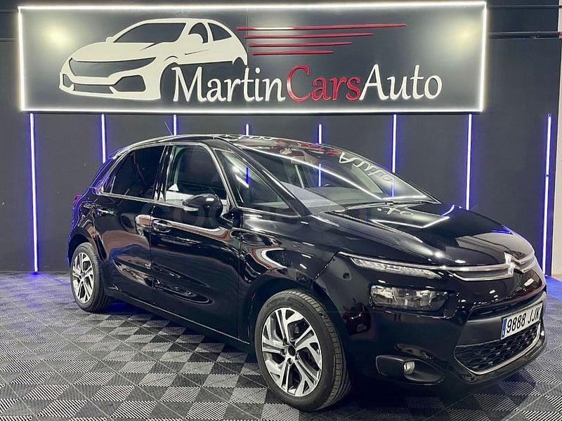 Usado Citroën C4 Picasso Intensive 130 CV (95 kW) 2015 Negro Monovolumen