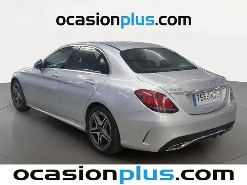 Usado Mercedes C200 184 CV (135 kW) 2018 Gris / plata Berlina