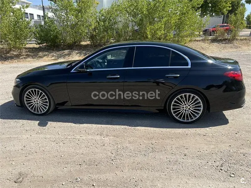 Usado Mercedes C220 200 CV (147 kW) 2023 Negro Berlina