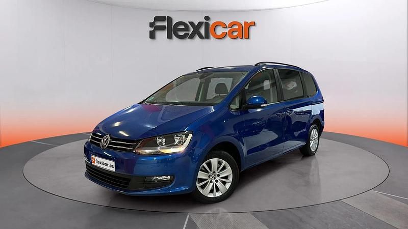 Usado VW Sharan Edition 150 CV (110 kW) 2018 Azul Monovolumen