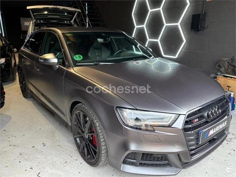 Gris / plata Usado 2017 Audi A3 Sportback Premium Berlina | 29.999 € (Precio justo) - Imagen 1/4