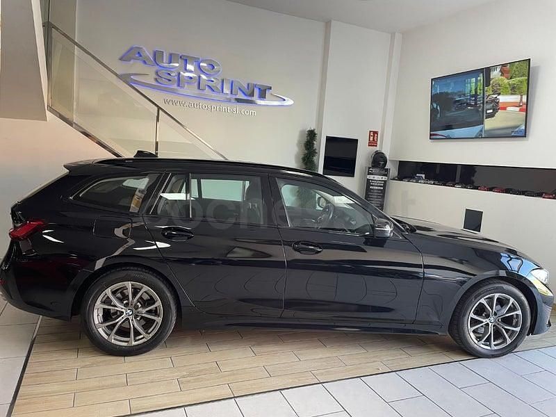 Usado BMW 320 Sport Line 190 CV (139 kW) 2020 Negro Familiar