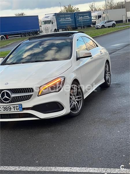 Usado Mercedes CLA220 177 CV (130 kW) 2016 Blanco Berlina