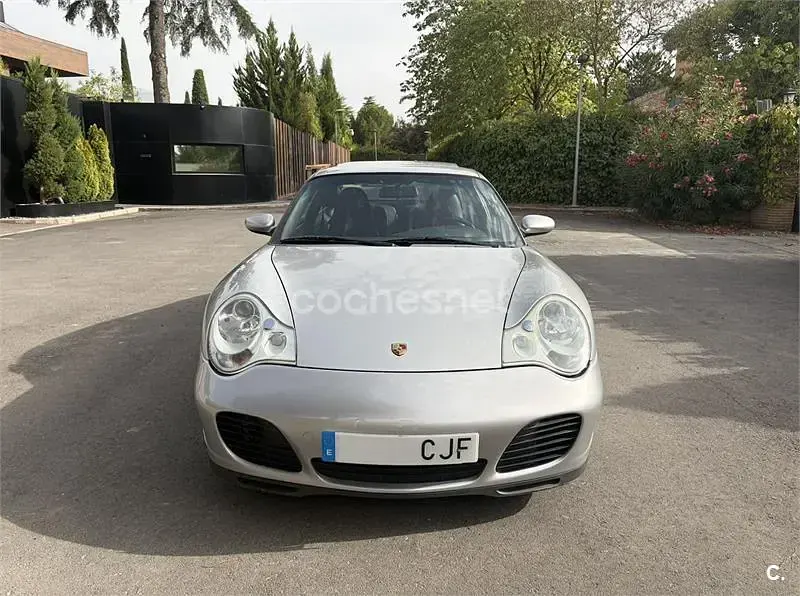 Usado Porsche 911 Carrera 4S 320 CV (235 kW) 2003 Gris / plata Coupe