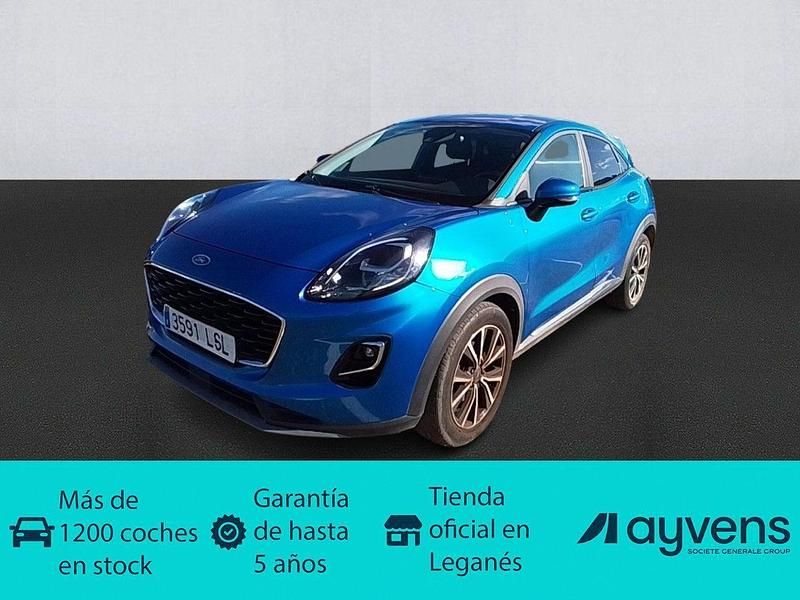 Azul Usado 2021 Ford Puma Titanium Recogida | 17.800 € (Precio justo) - Imagen 1/4