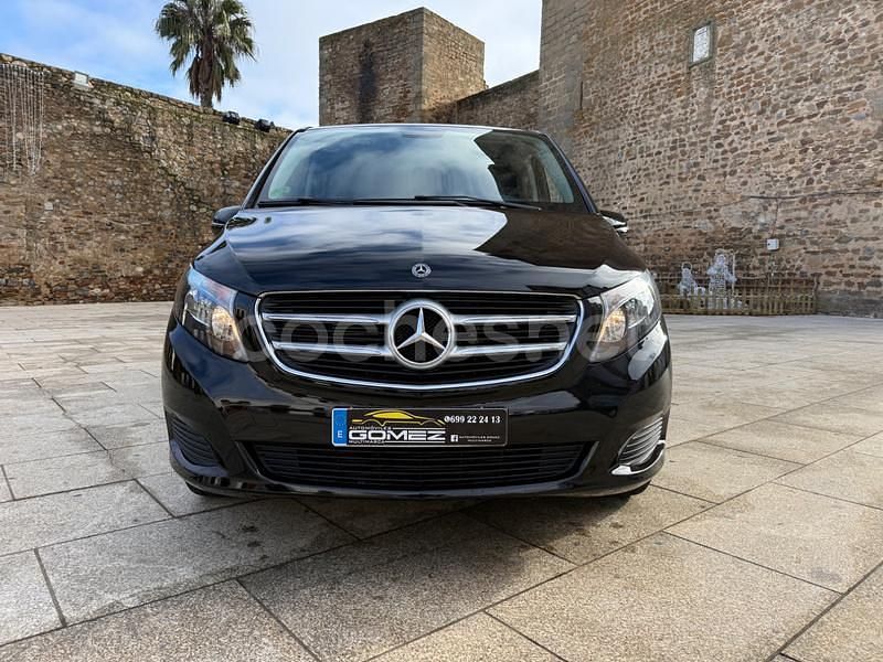 Usado Mercedes V220 Avantgarde 163 CV (119 kW) 2019 Negro Monovolumen
