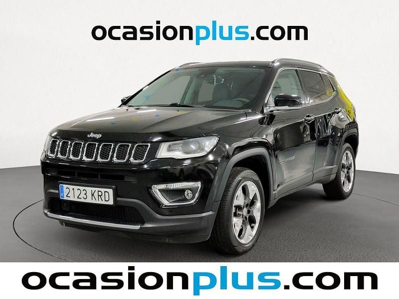 Negro Usado 2018 Jeep Compass Limited SUV | 16.264 € (Precio justo) - Imagen 1/4