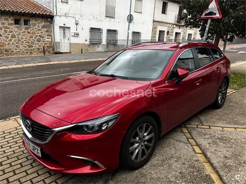 Rojo Usado 2016 Mazda 6 Style Familiar | 11.700 € (Buen precio) - Imagen 1/4