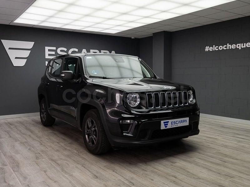 Usado Jeep Renegade Longitude 130 CV (95 kW) 2022 Negro SUV