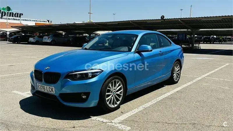 Usado BMW 220 Sport Line 190 CV (139 kW) 2019 Azul Coupe