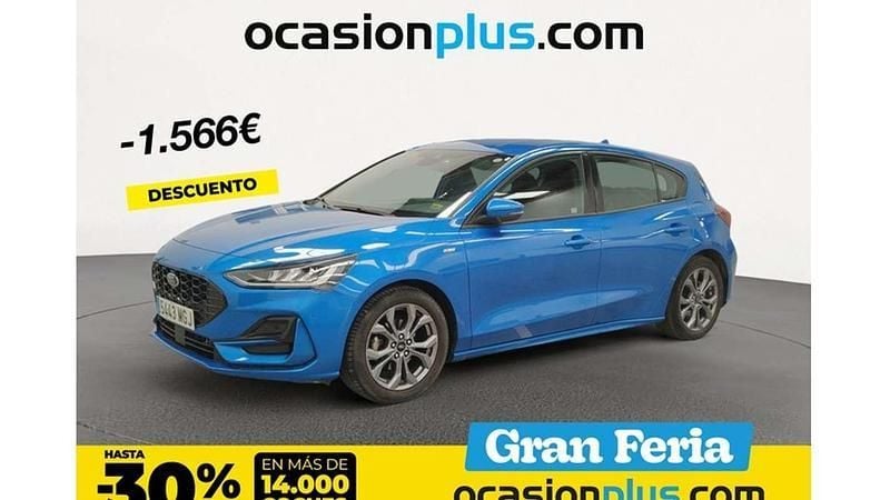 Azul Usado 2023 Ford Focus ST-Line Utilitario | 15.664 € (Buen precio) - Imagen 1/4