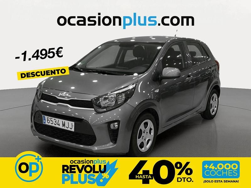 Usado Kia Picanto 67 CV (49 kW) 2023 Gris Utilitario