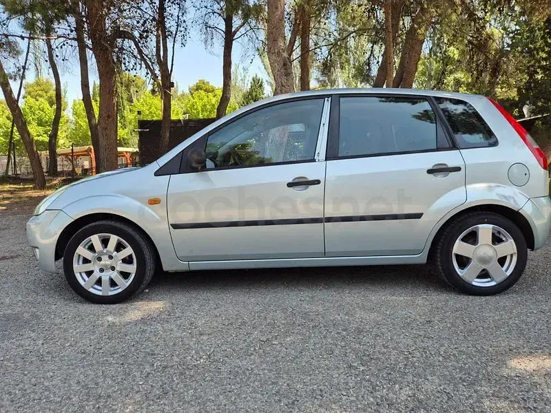 Usado Ford Fiesta Trend 100 CV (73 kW) 2004 Gris / plata Utilitario