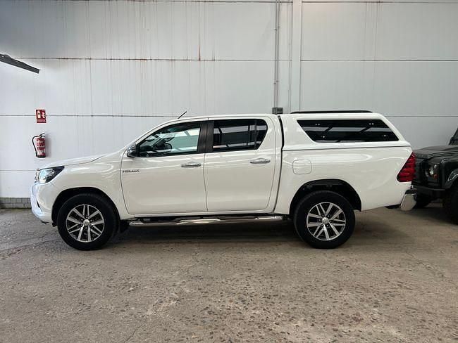 Usado Toyota HiLux 150 CV (110 kW) 2019 Blanco Recogida