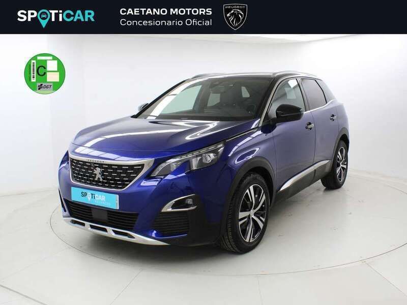 Azul Usado 2018 Peugeot 3008 Style Monovolumen | 16.990 € (Precio justo) - Imagen 1/4