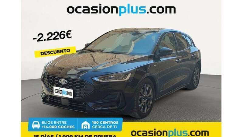 Negro Usado 2024 Ford Focus ST-Line Utilitario | 22.264 € (Precio justo) - Imagen 1/4