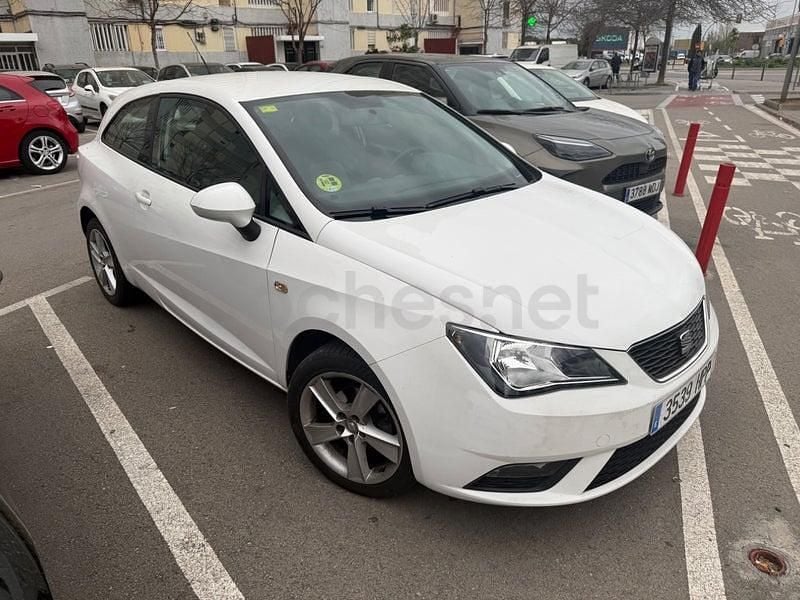 Usado Seat Ibiza SC Reference 90 CV (66 kW) 2013 Blanco Utilitario