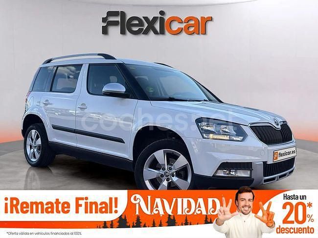 Blanco Usado 2015 Skoda Yeti Active SUV | 9890 € (Precio justo) - Imagen 1/4