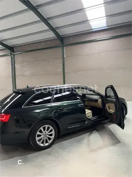 Usado Audi A6 204 CV (150 kW) 2014 Verde Familiar