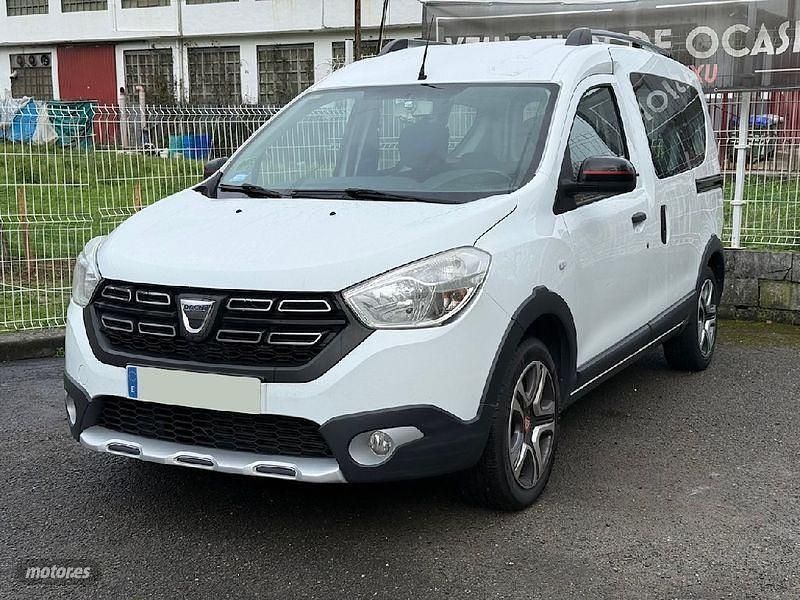 Usado Dacia Dokker Stepway 95 CV (69 kW) 2019 Blanco Monovolumen