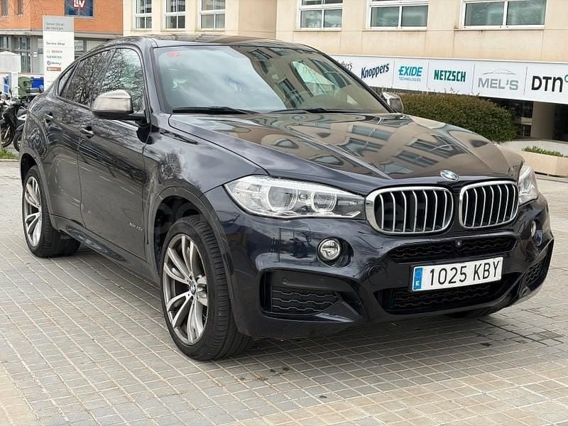 Usado BMW X6 313 CV (230 kW) 2017 Negro SUV